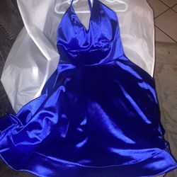 Royal Blue Dress