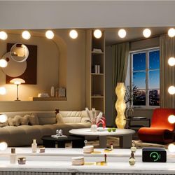 Led Vanity Mirror With Speakers 