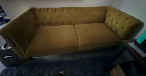 Couch. Rarely used.