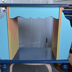 Cute Hand Painted Side Table 