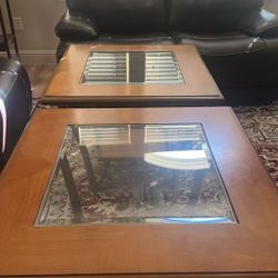 Side Tables & Coffee Table (missing Glass)