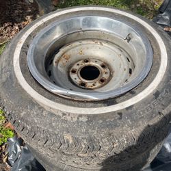 I have a set of four if . For Chevy 5 Lugs 