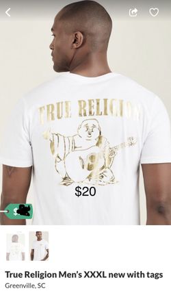 True religion men’s T-shirt XXL/XXXL new without tags