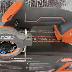 3 in. Multi-Material Saw RIDGID 18-Volt SubCompact Lithium-Ion Cordless Brushless (Tool Only) (**NEW**)