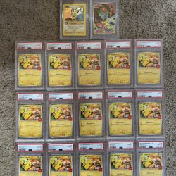FS Pokémon Psa Graded Cards Pikachu McDonald’s Etc 
