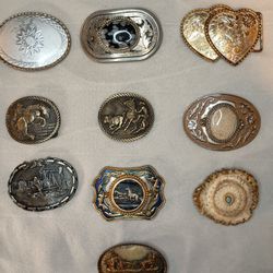 Variety Of Men & Women  Belt Buckles