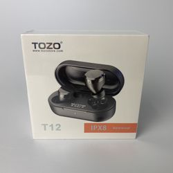 TOZO T12 Wireless Earbuds IPX8