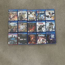 PS4 PS5 & Switch Games
