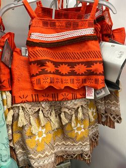 Disney Moana Kids Costume Dress 7-8