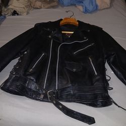 Men's Size 44 Leather Jacket