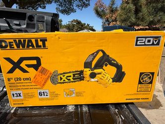 DeWalt XR 20V 8" Pruning Chainsaw DCCS623B
