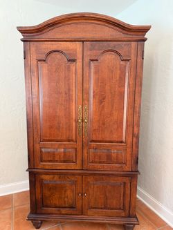 All Wood Bar Cabinet