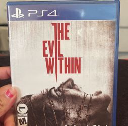 PS4 The Evil Within Game 