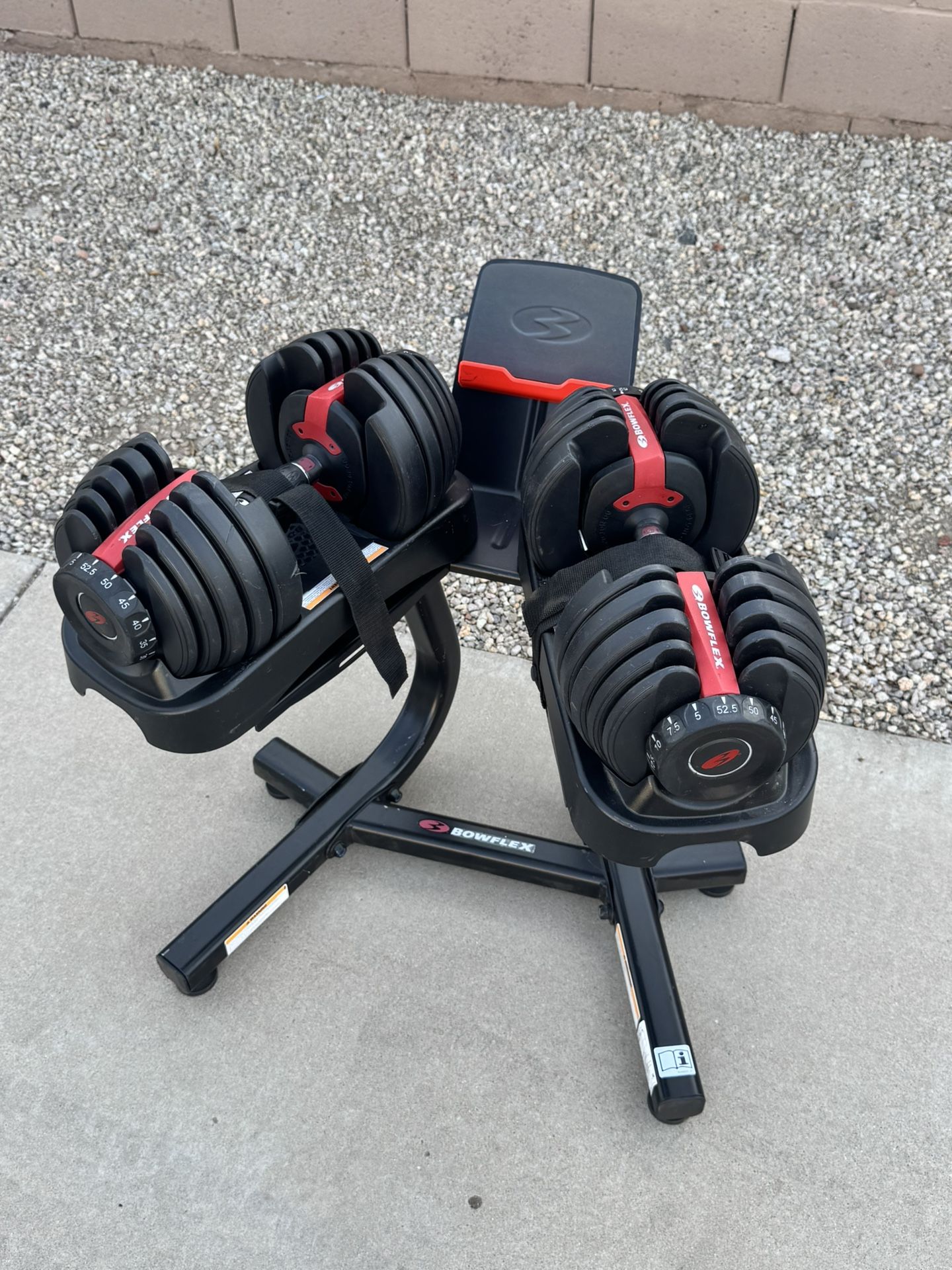 Bowflex Adjustable Dumbbells 52.5 lbs