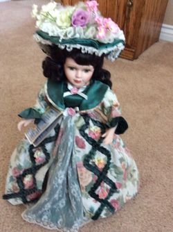 Samantha Medici porcelain doll