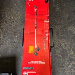 Milwaukee M18 Brushless 18V 16 in.  String Trimmer Kit with 6.0 Ah High Output Battery And Charger