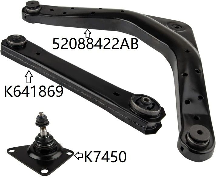 Rear Lower Trailing Control Arm Left  Or For  99 -04 Jeep