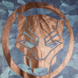 Med Mens T-Shirts Marvel Black Panther Logo Men's Active Graphic Tee Comic Movie