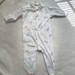 VINTAGE BABY SLEEPER 3-6 MONTHS