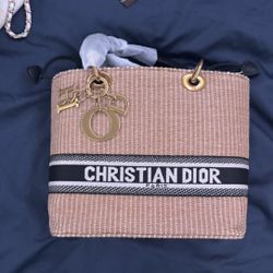 Beige Summer Tote Bag