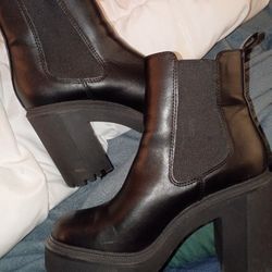 Women's Clog Boots Ankle Length