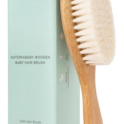 Natemia Soft Bristle Baby Hair Brush 