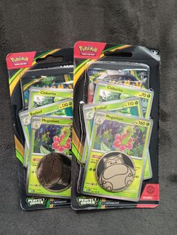 Pokemon Perfect Order Premium Checklane Blister [Meganium Line] - 2 available