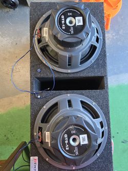 Jbl 12inch Subs In Ported Box
