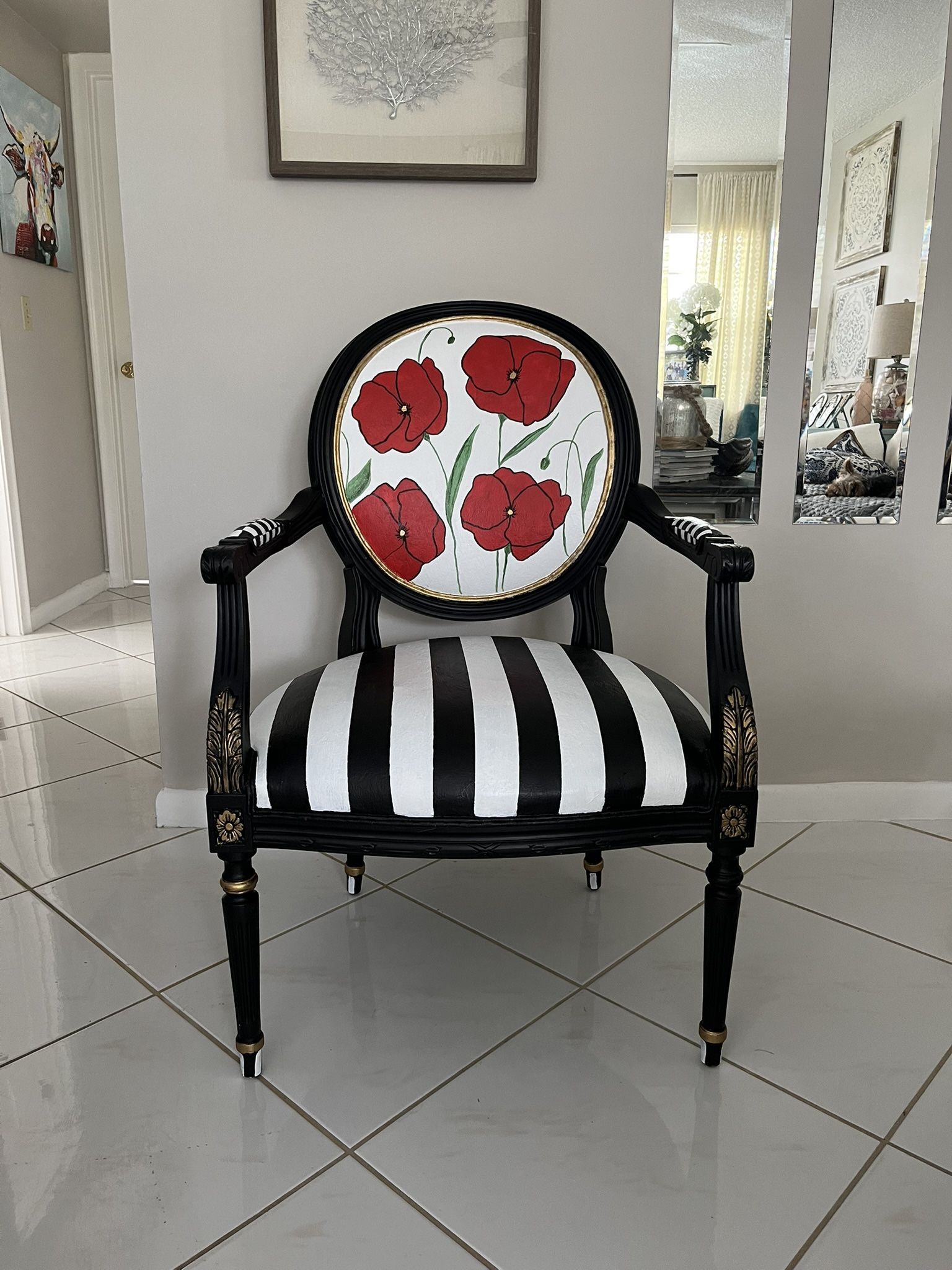 Mackenzie Childs Inspired Chair