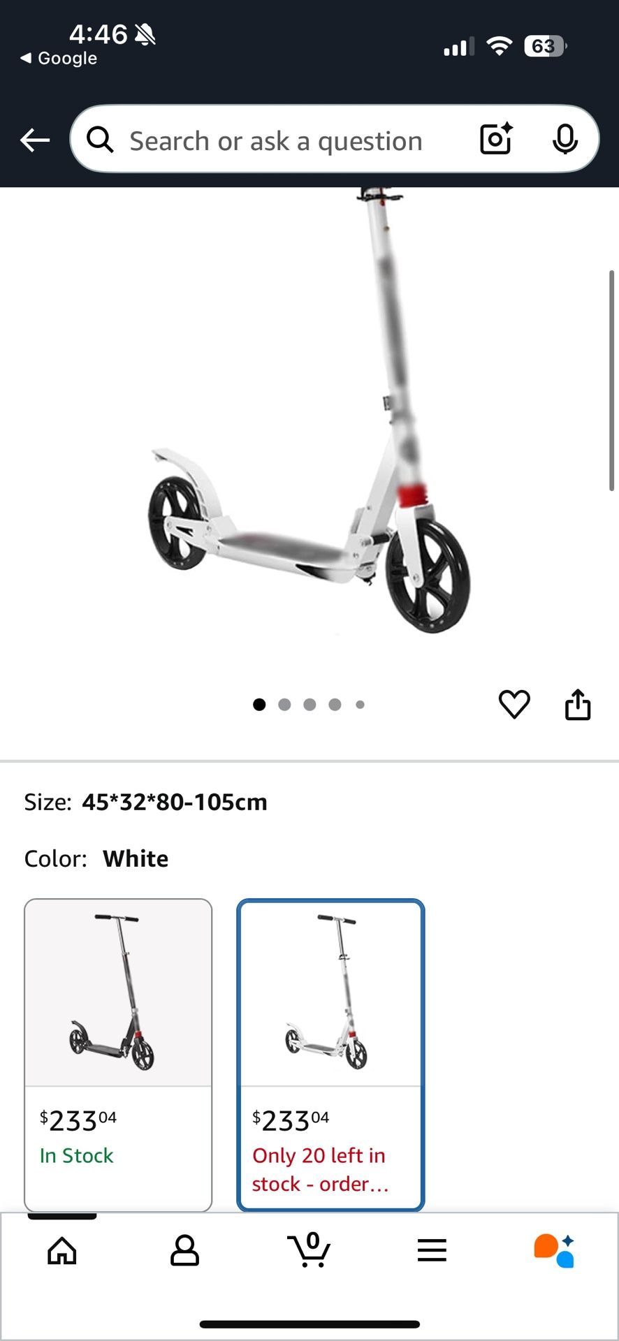 Adult Commuting Scooter