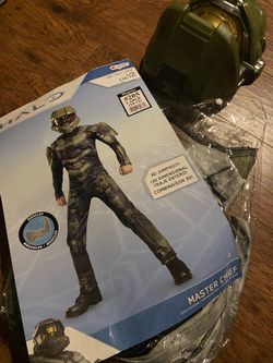 HALO HALLOWEEN COSTUME SIZE 10-12