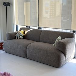 AllModern Brown Sherling Sofa