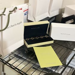 Van Cleef Gold/Black Bracelet