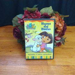 3/$10 🌟 Nick Jr: Dora the Explorer Rhymes and Riddles DVD
