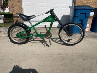 Green Schwinn StingRay chopper bicycle Frame Lowrider