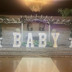 Marquee Letters For Baby Shower 4ft