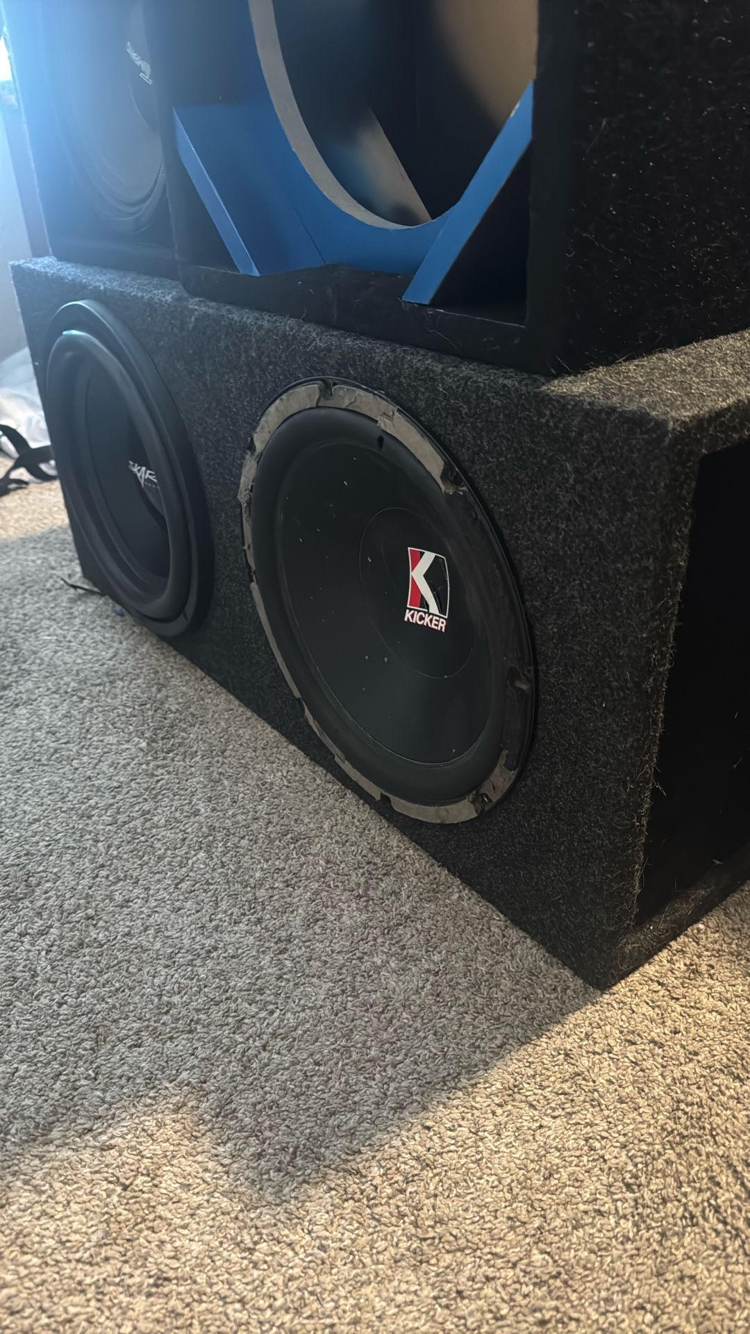 Skar 12 With Sub Kiker Not Included  With Tweeters Prv