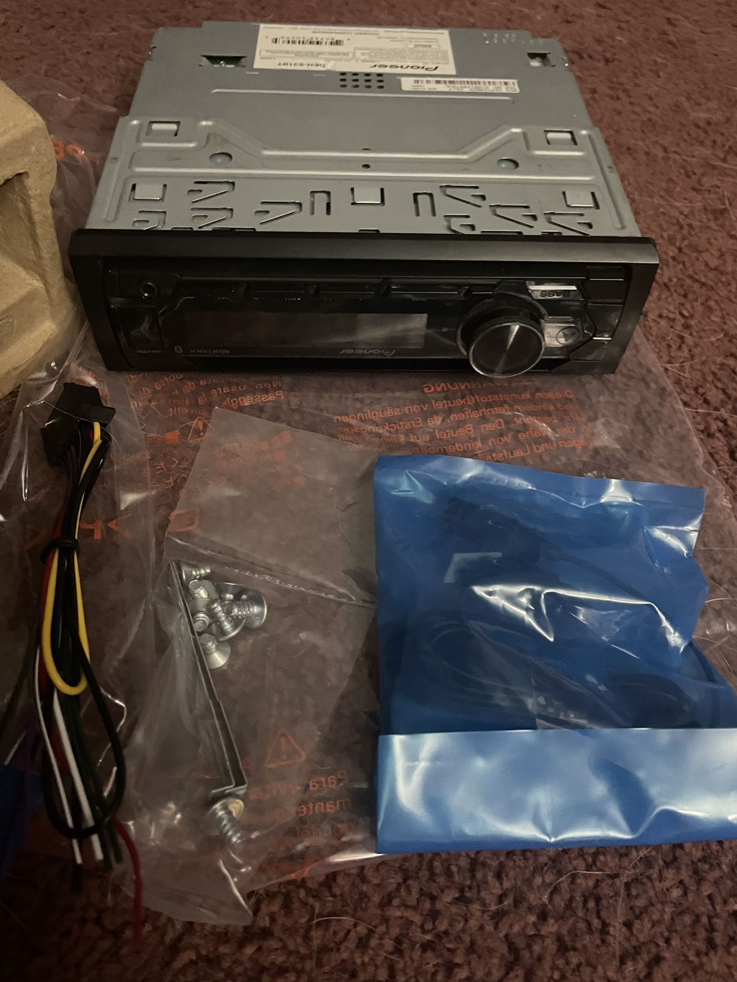 Pioneer Cd Car Stereo