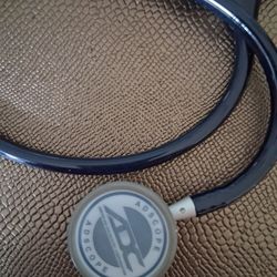 Dark blue stethoscope