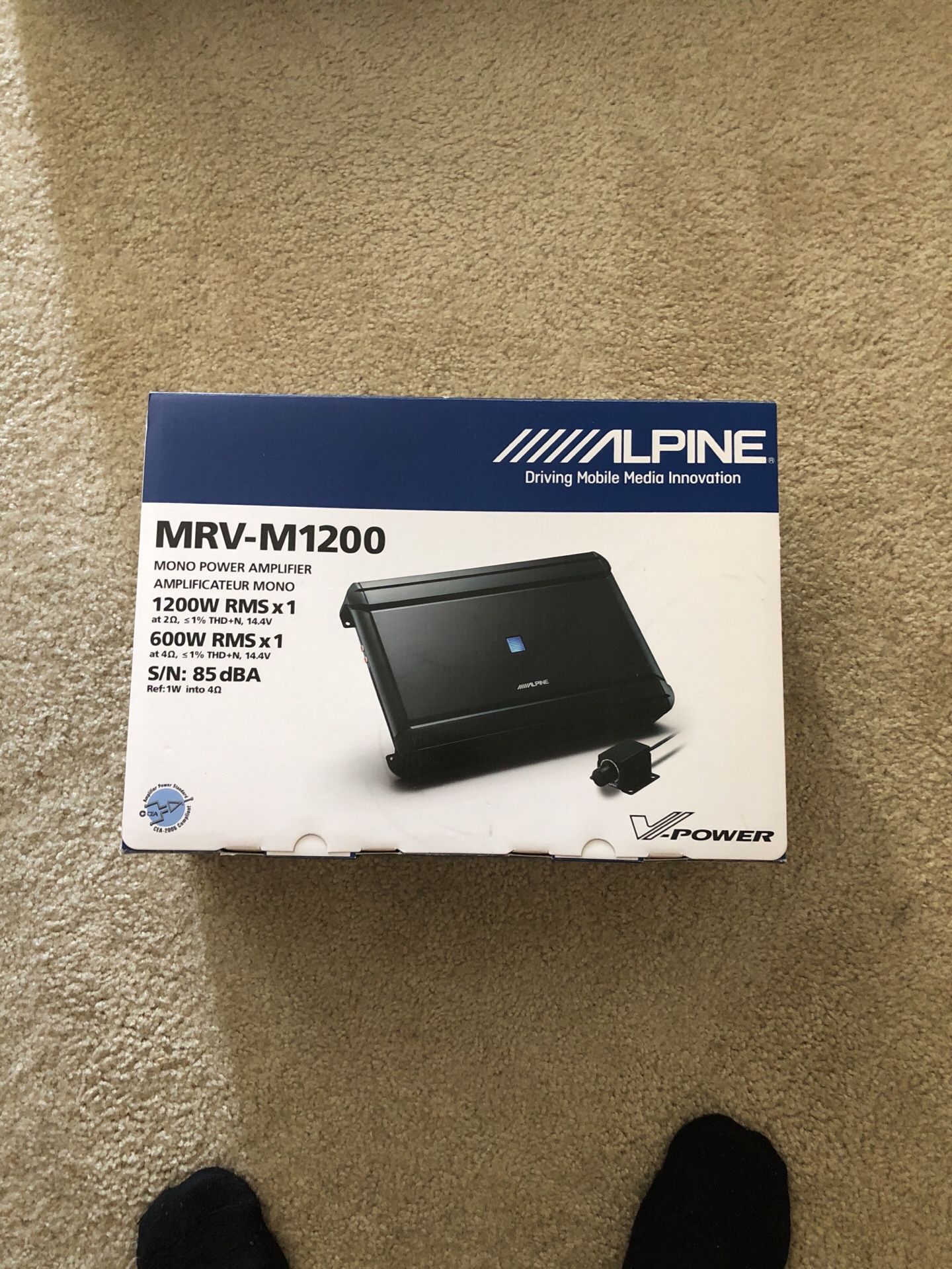 Alpine MRV-M1200 AMP