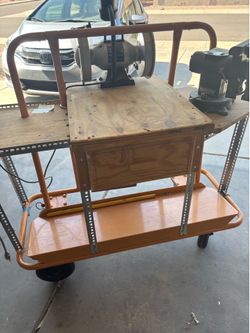 Rolling multi tool cart heavy duty