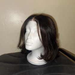 Realistic Wig – Dark Brown – Medium Length