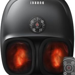 Foot Massager with Heat, Fathers Day Gifts, Electric Shiatsu Foot Massager with Deep Kneading, Compression, Heated Feet Massager Machine with Remote 