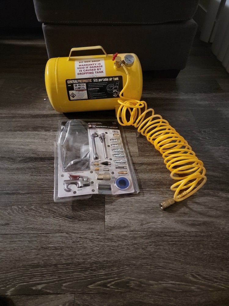 Central Pneumatic Portable Air Tank