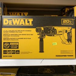 Dewalt New 1” Rotary Hammer 20v Brushless