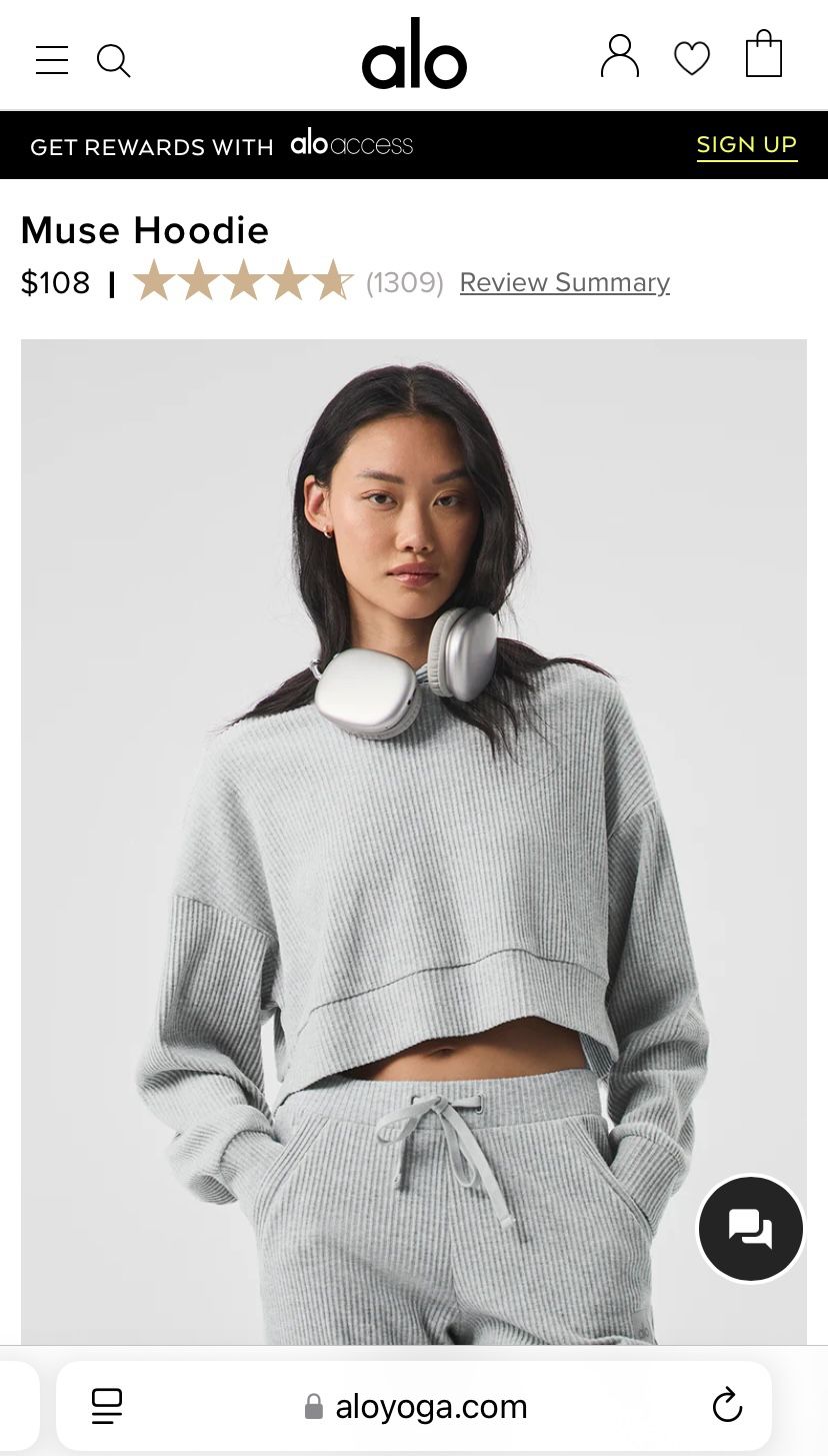 Alo Yoga Muse Hoodie