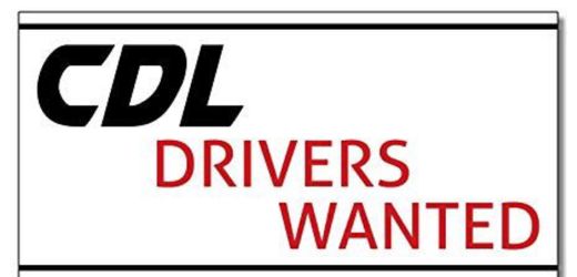 Full time CDL DRIVERS WANTED