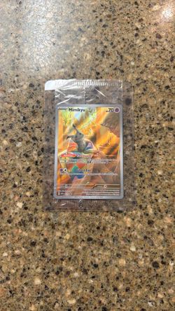 Sealed promo cards