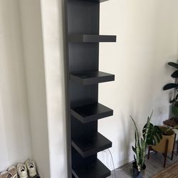 Black IKEA Lack Shelf