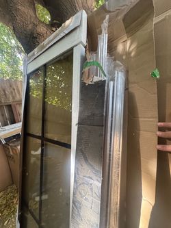 Sliding Glass Door Panel with Frame